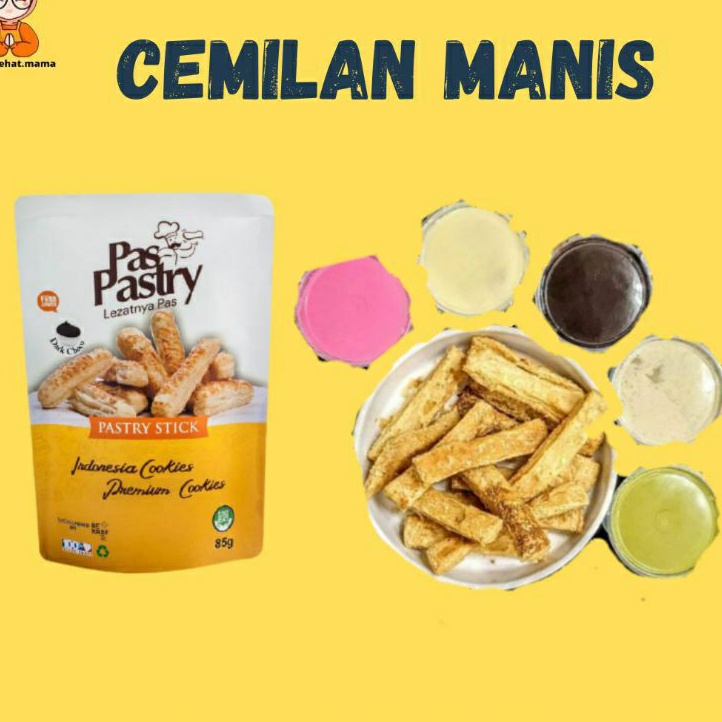 

snack cemilan bayi pastry Kekinian PAS Pastry Cemilan Lokal