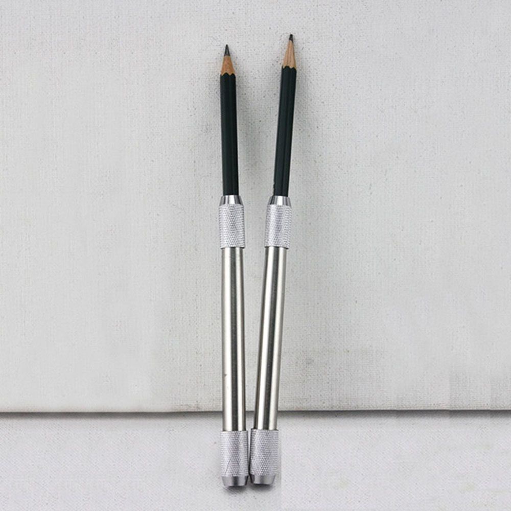 ELEGANT Tool Pencil Lengthened Art Holder Pencil Extender Drawing Write School Sketch Double Ended/Multicolor