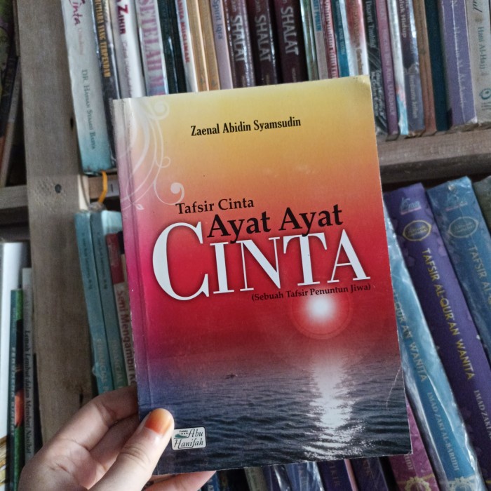 Buku Tafsir Ayat-ayat Cinta Zaenal Abidin Syamsudin preloved original