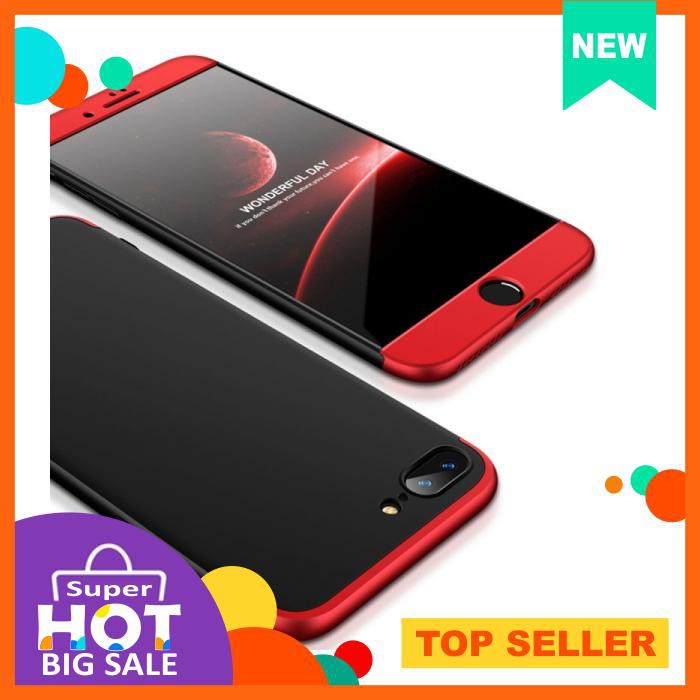 Baby Skin Ipaky 360 List Black Red Hardcase Samsung J2 Prime/J2 Pro 2018/J5 2015/J7 Prime Full Cover