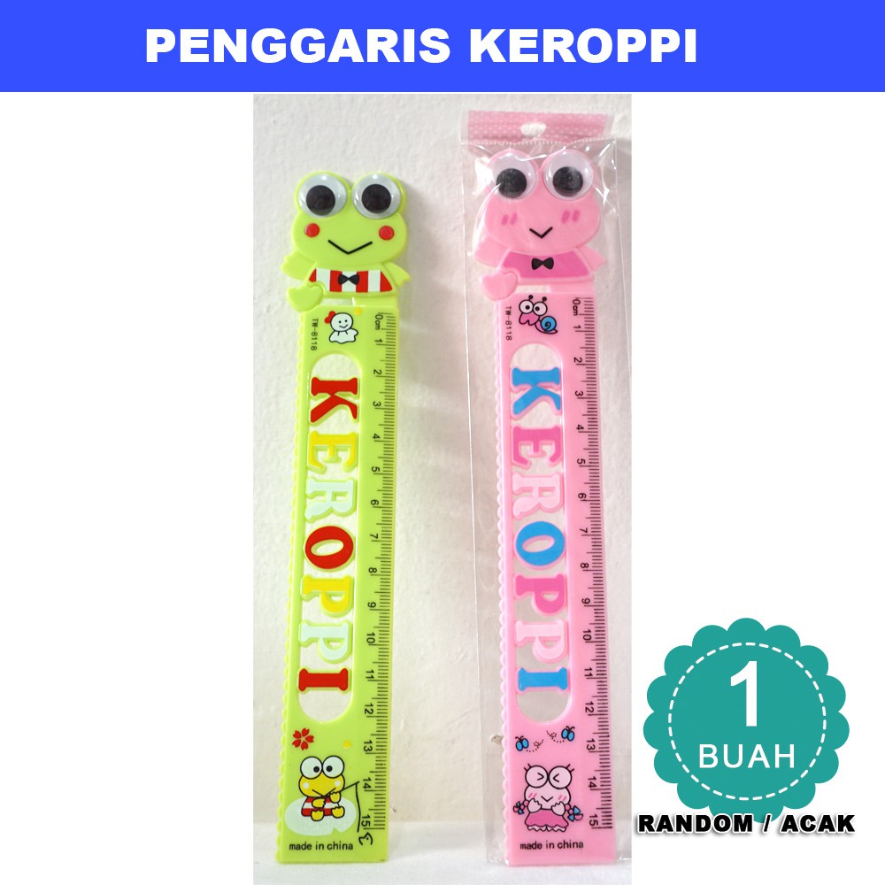 

Penggaris fancy Keroppi - penggaris murah KEROPPI 8118