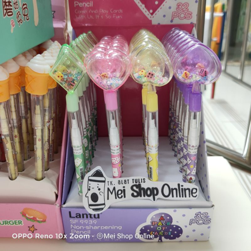 

Pensil Lantu Bongkar Pasang Motif Dadu Kicrik Lucu