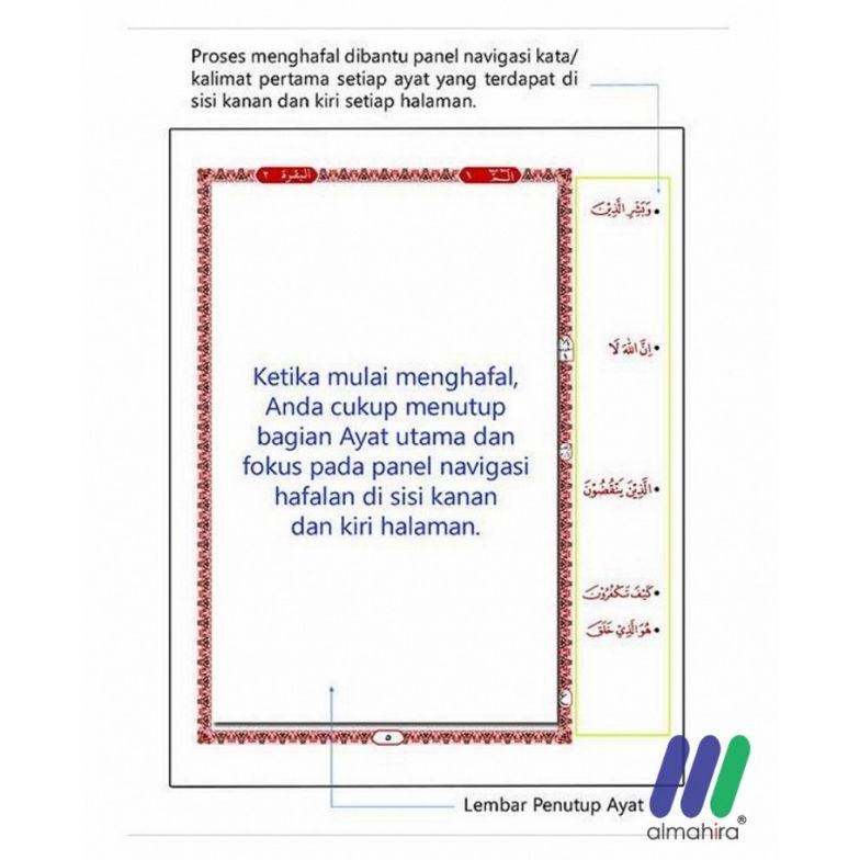 

Al Quran Almahira Hafalan Ukuran Kecil A6 Hard Cover Batik Moomtaz