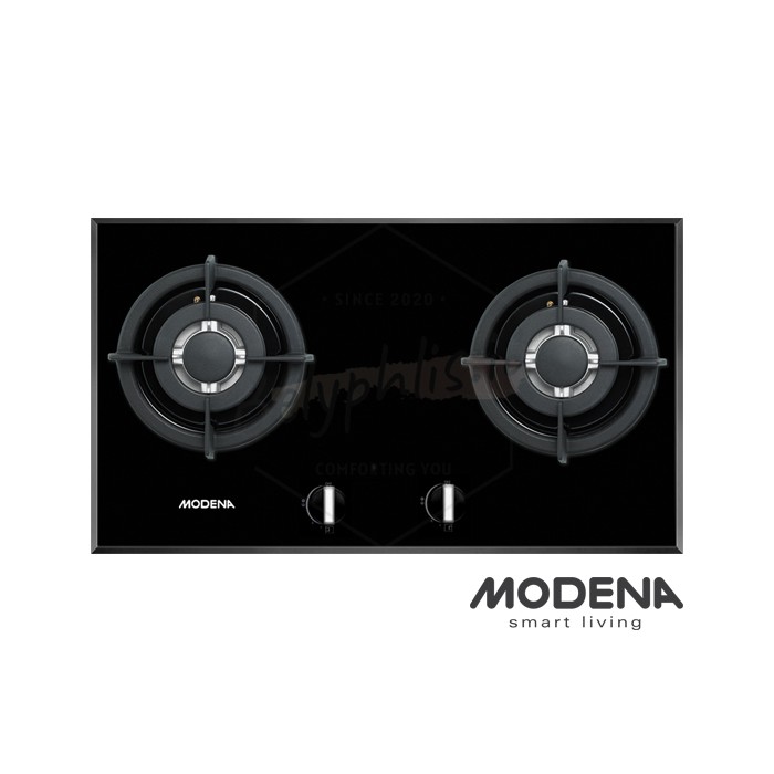 CRISTA - BH 1725 | Modena Kompor Tanam Gas 2 Tungku | Kompor Gas