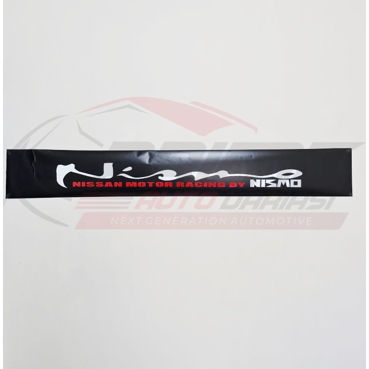 Sticker Kaca Mobil Depan/Belakang - NISSAN MOTOR RACING NISMO