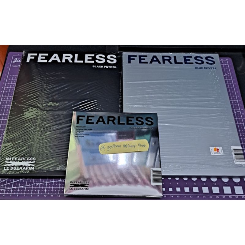 [READY STOCK ALBUM NO PC] LE SSERAFIM Album FEARLESS No Photocard No POB