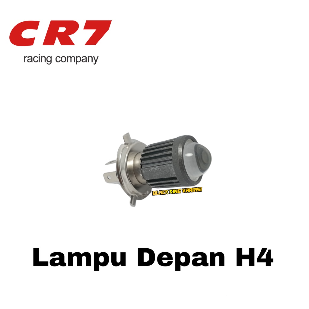 Lampu Depan Led CR7 Lampu Depan Utama Motor H4 Laser H4 LED Lamu Depan Sepeda Motor Lampu Laser Utama