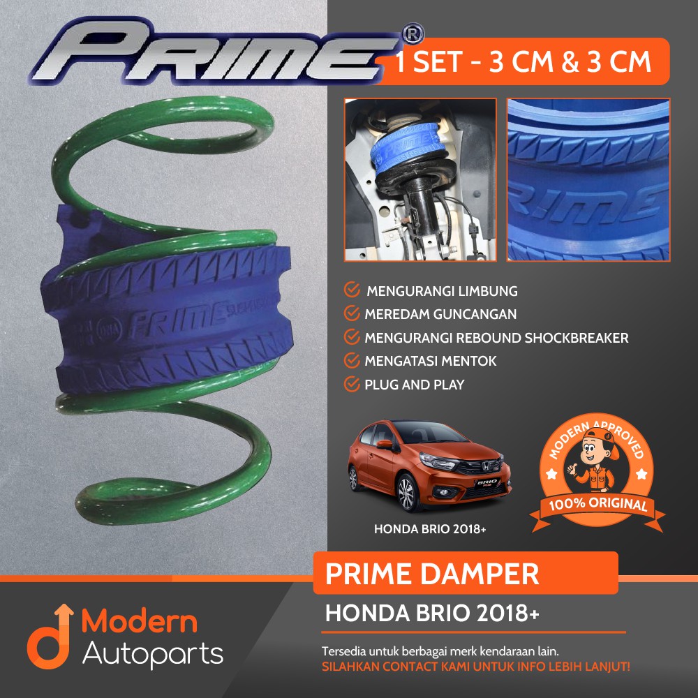 PRIME Damper / Spring Buffer BRIO 2018+ 1 SET
