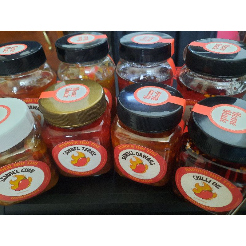 

sambel cumi/ sambel cumi 200ml home made tanpa bahan pengawet