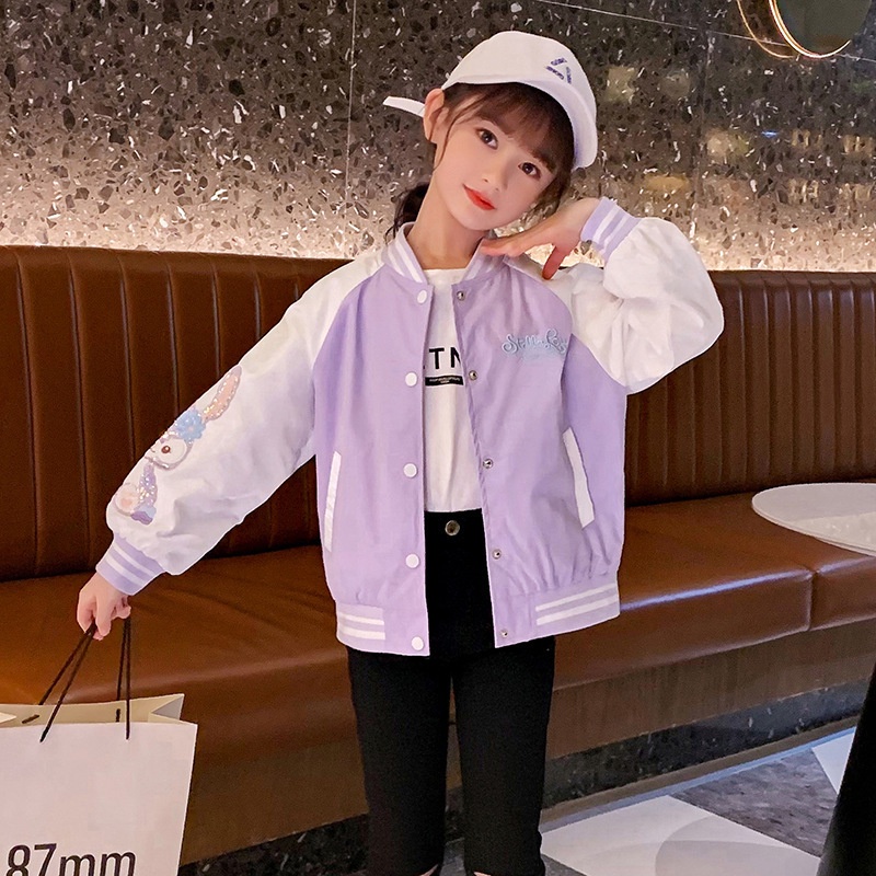 STELLA LOU OUTER JAKET BOMBER ANAK CEWEK FASHION KOREA IMPORT CASUAL REMAJA PEREMPUAN