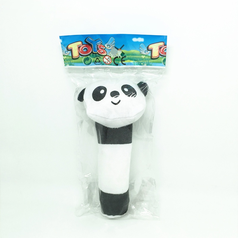 COD❤Mainan Bayi /Animal Rattle- Plushie Doll/ Mainan Bayi rattle stick / Mainan Tangan Bayi Tri