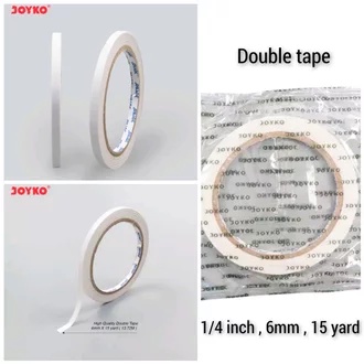 

Double Tape JOYKO 6mm (1/4 Inch)