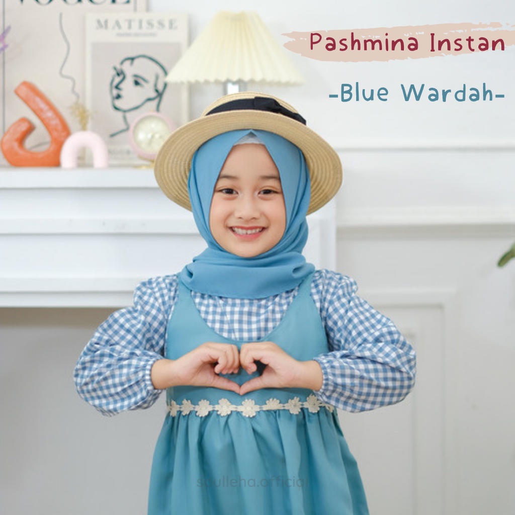 Soulleha Pashmina Instan Anak Shafa Premium 1-12 Tahun