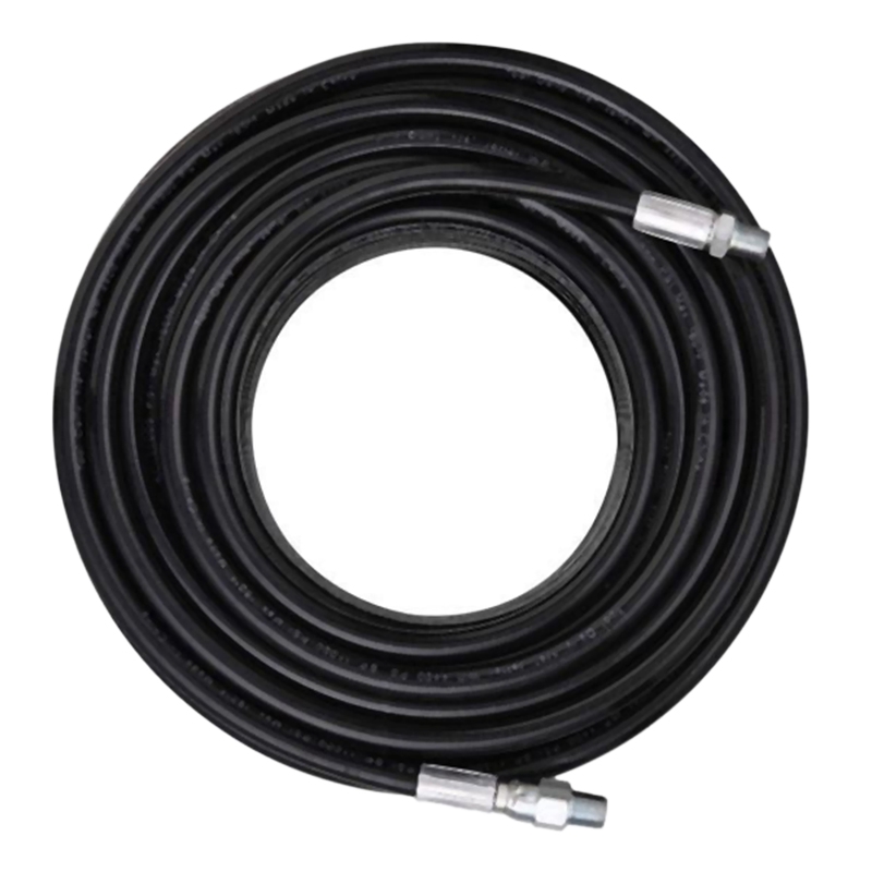 Sewer Jetter Kit For Pressure Washer 1 4 Inch Npt 50 Feet Hose Button Nose And Rotating Sewer Jetting Nozzle Orifice 4 0 4 5 4000 Psi Shopee Indonesia