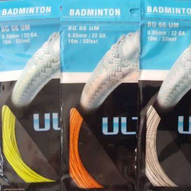 Senar Raket Badminton Yonex Bg66 Bg 66 Ultimax Ori Original 100%