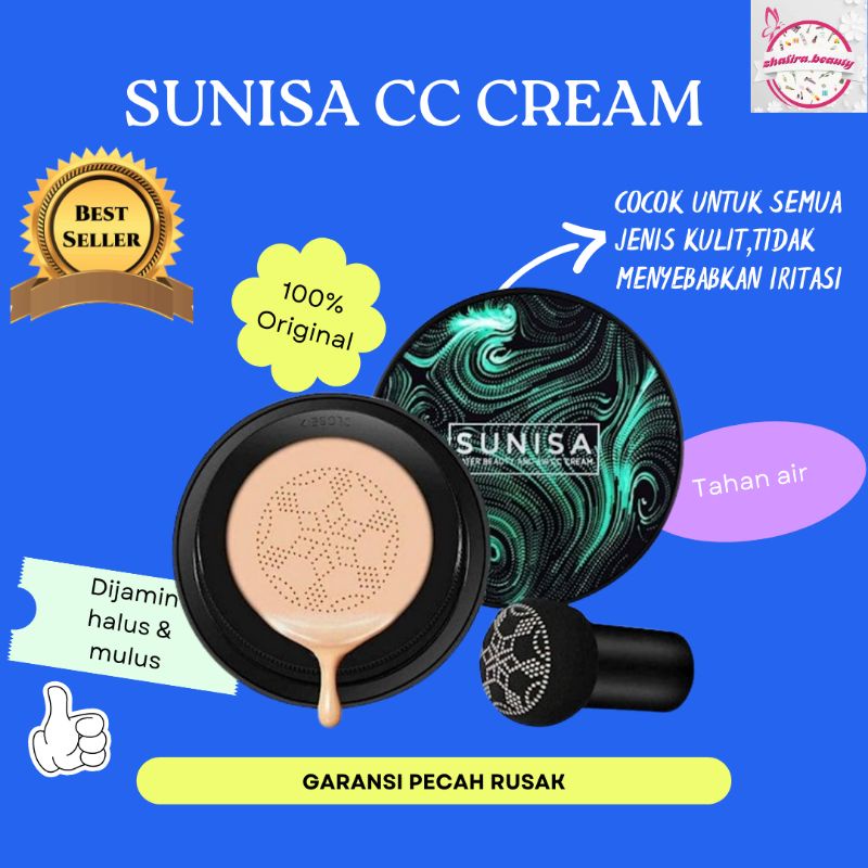 Sunisa Cushion Waterproof Original 100% BPOM