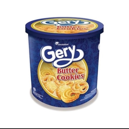 Biskuit Kaleng Gery Butter Cookies/ Gery Egg Roll