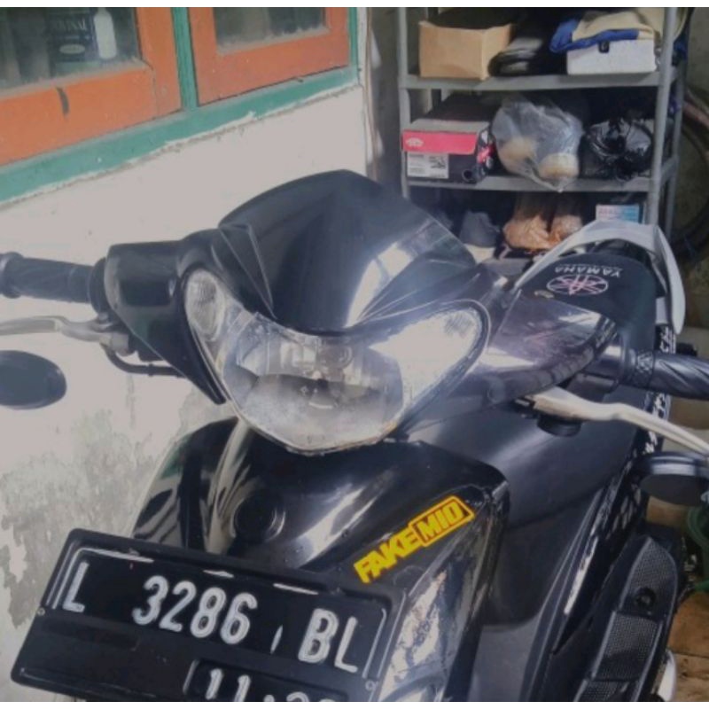 Visor Mio sporty Costum /Visor Mio Sporty Murah /Aksesoris Mio Sproty/Visor Mio Murah/windshield mio