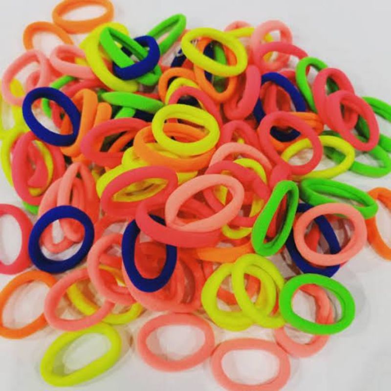 50pcs IKAT RAMBUT KECIL ORNAMENTS / KUNCIR RAMBUT GROSIR-3