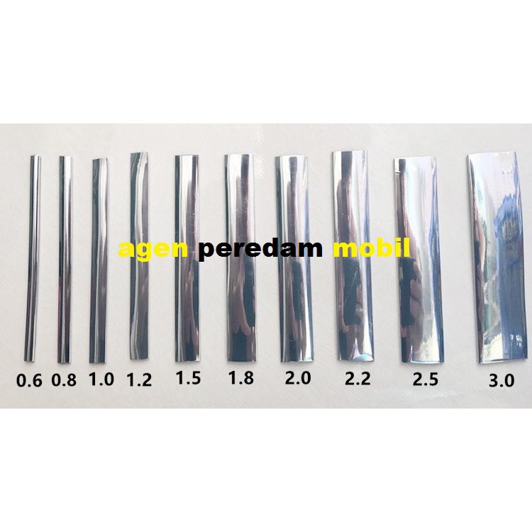 List Chrome Lebar 25 mm x Panjang 15 Mtr