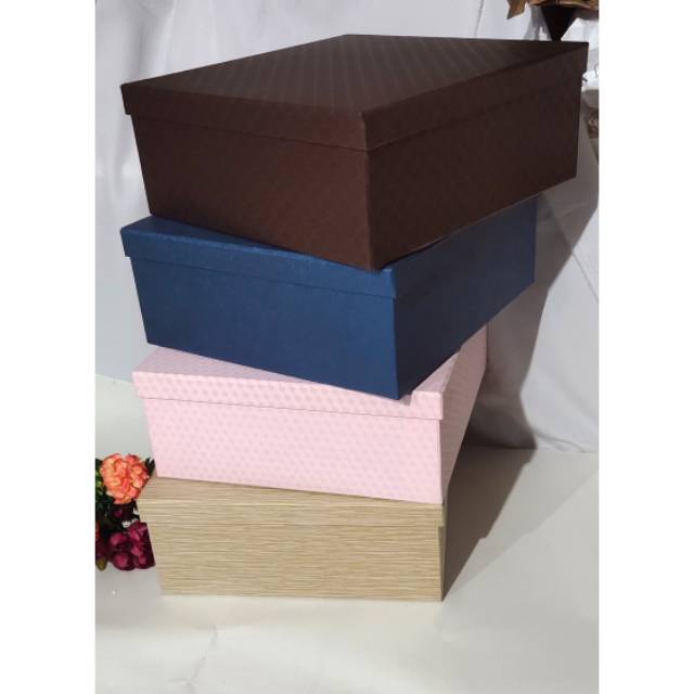 

!! READY !! KOTAK KADO HARDBOX UKURAN 25X25X10CM
