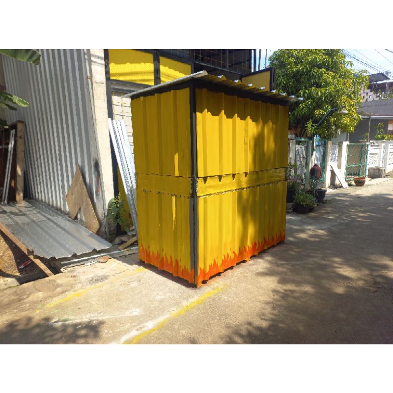 Booth Semi Container