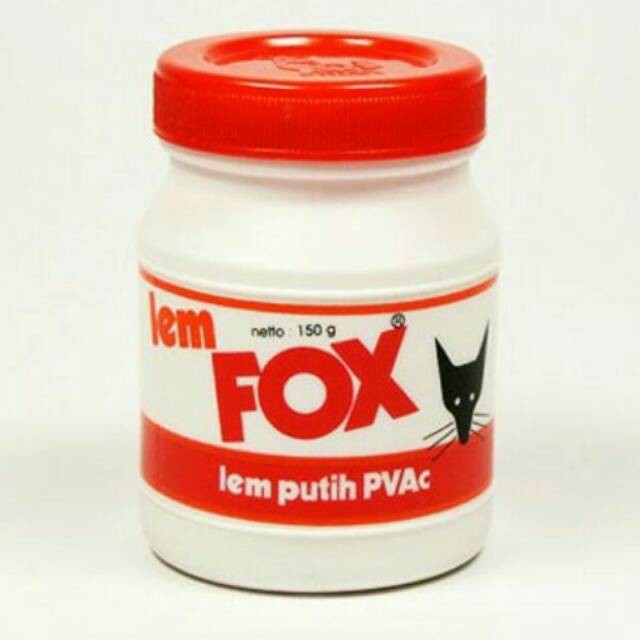 

LEM PUTIH PVCA 150GR BOTOL MERK FOX