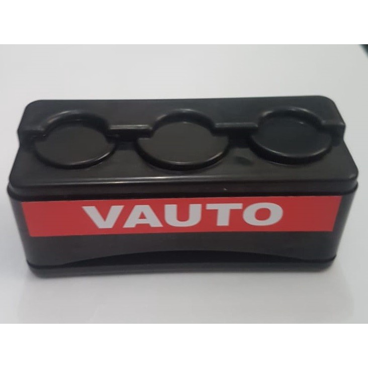 Tempat Uang Koin di Mobil / Car Coin 3 Slot and Toll Card Holder Organizer