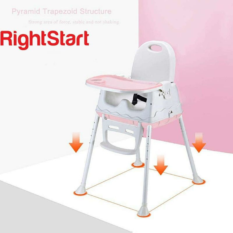 High Chair Right Start HC 2372 kursi makan anak bayi 4 in 1 booster seat Deluxe 2021