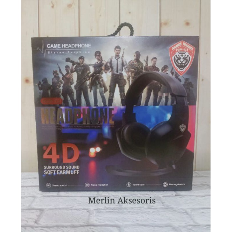 Handsfree Bando Gaming 4D PGM 011