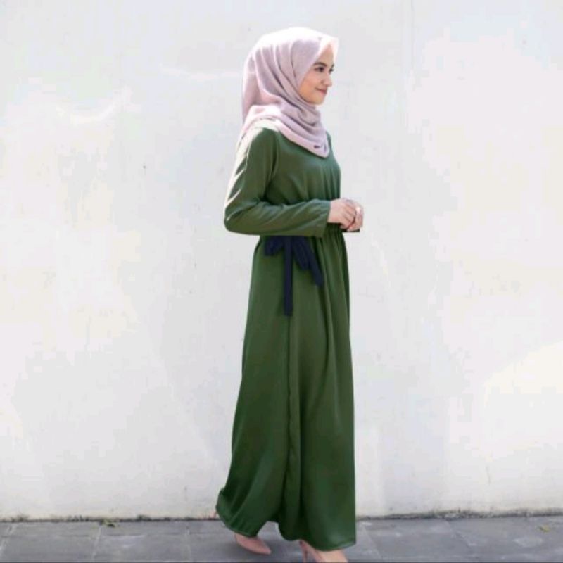 Preloved Vanilla Hijab Dress