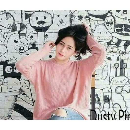 rajut wanita - BOXY ABG - rajut murah - sweater wanita