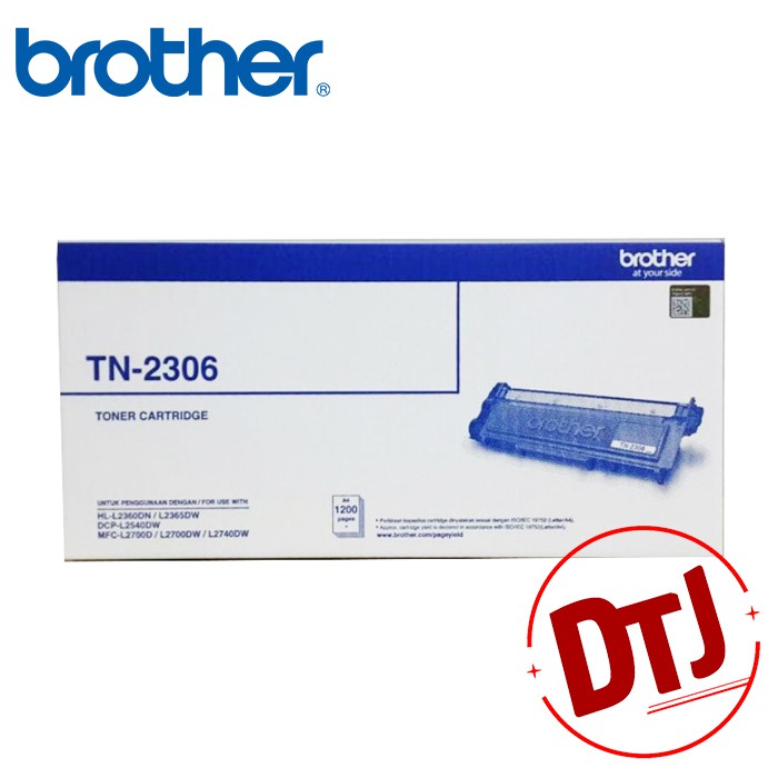 Toner Brother TN 2306 Black Original