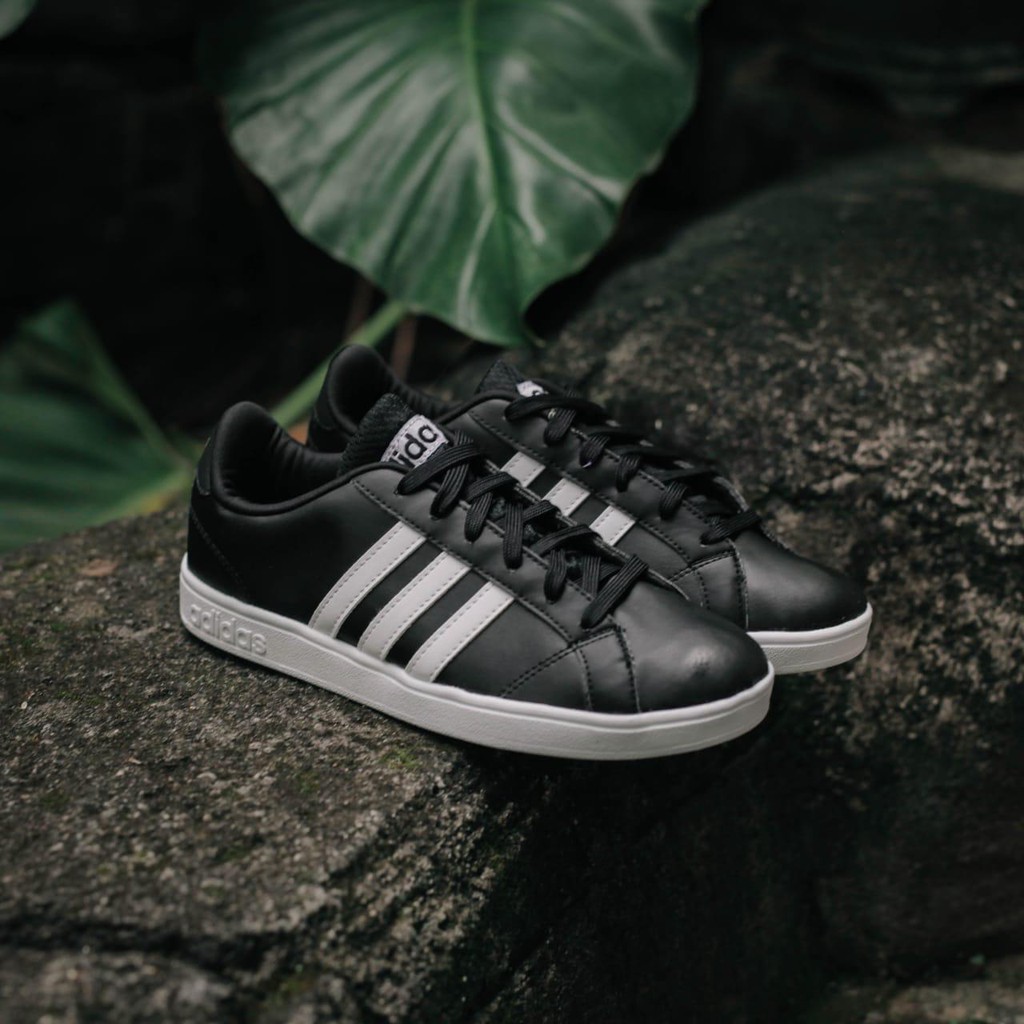 Adidas Neo Baseline Black White
