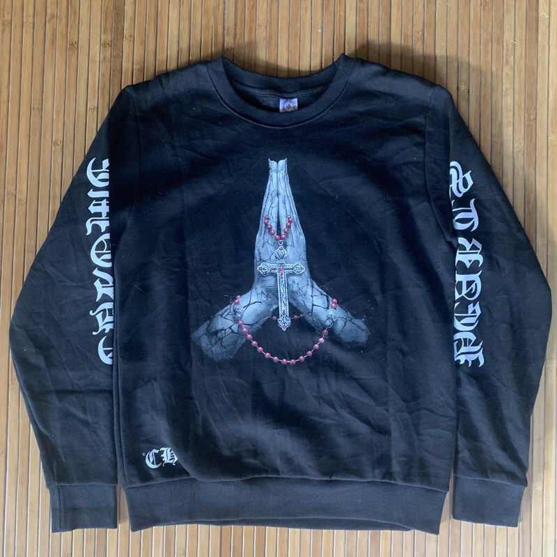 crewneck chrome hearts second original