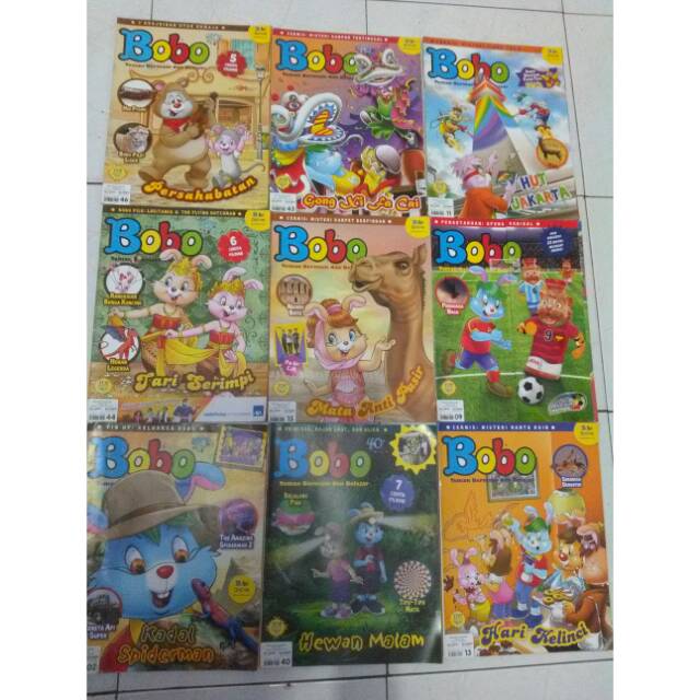 Majalah Bobo Bekas th 2014