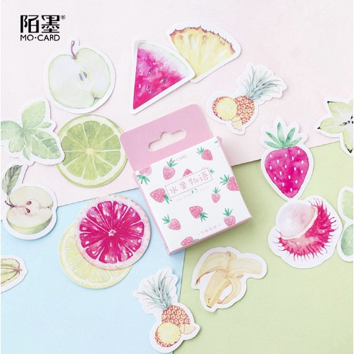 

45Pcs Stiker Strawberry untuk Dekorasi Scrapbook / Jurnal / Diary ST169