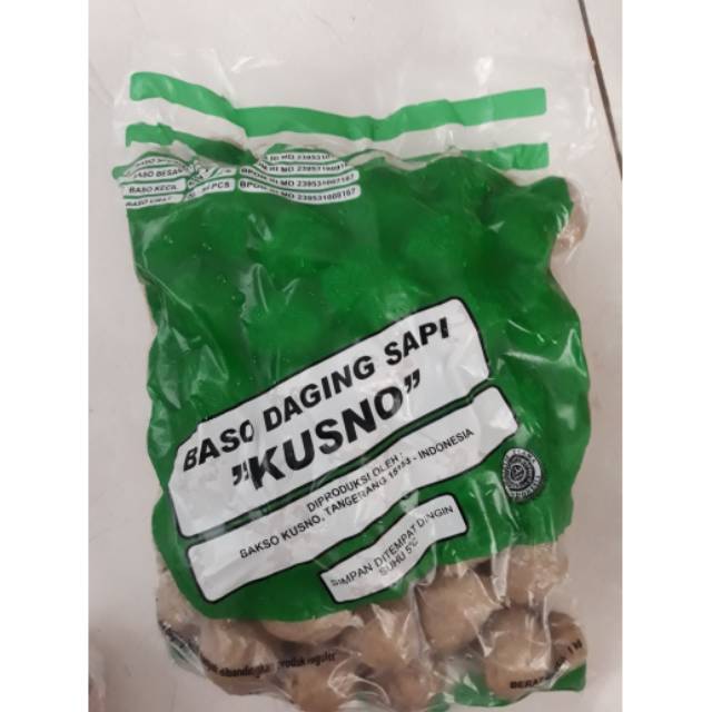 

Bakso kusno spesial 1kg