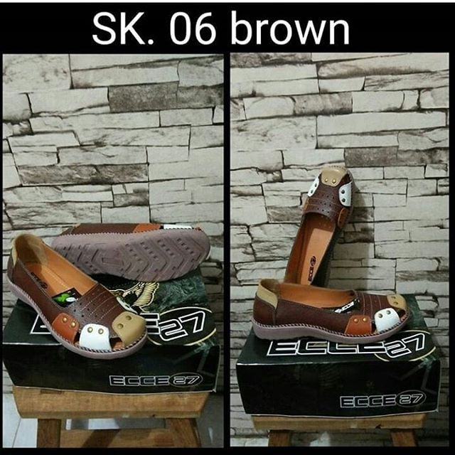SEPATU KULIT CEWEK MURAH SK 06 ECCE 27