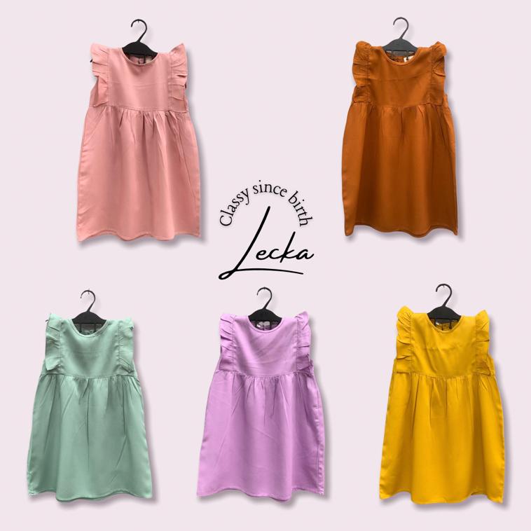 NAURA DRESS ANAK 1-3 TAHUN PREMIUM RAYON TWILL