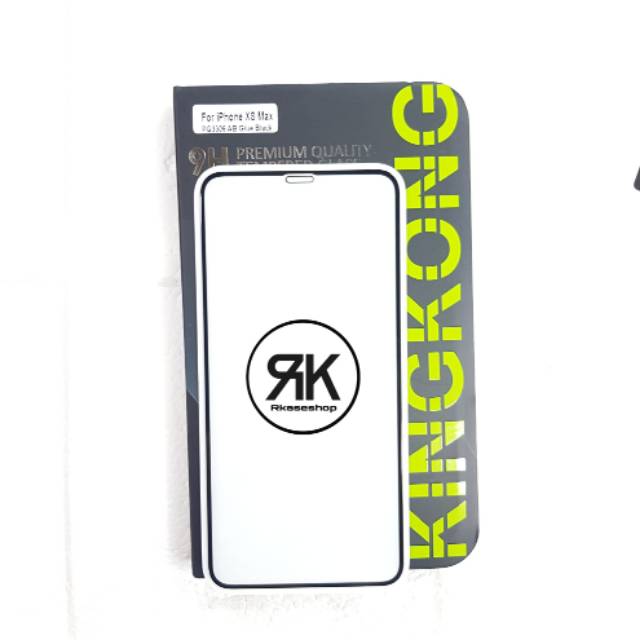 kingkong tempered glass full Iphone XS Max anti gores screen guard kaca