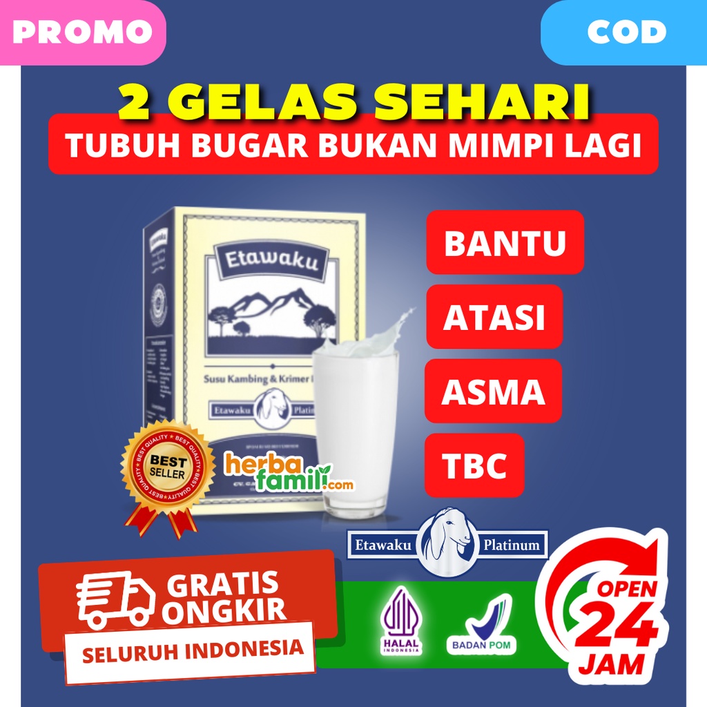 ETAWAKU PLATINUM 100% ORIGINAL | Susu Kambing Etawaku Platinum Asli ETAWKU PLATINUM