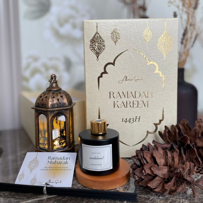 

akasia scent Hampers Lebaran Reed Stick Fiber Diffuser Candle Soap Bar - Sakura