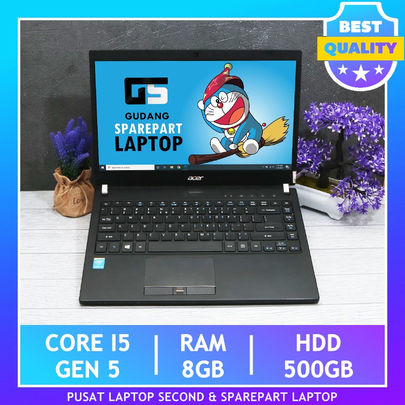ACER TRAVELMATE P645 Core i5 RAM 8GB 500GB Laptop Bekas Murah Notebook Second Ultrabook Tipis