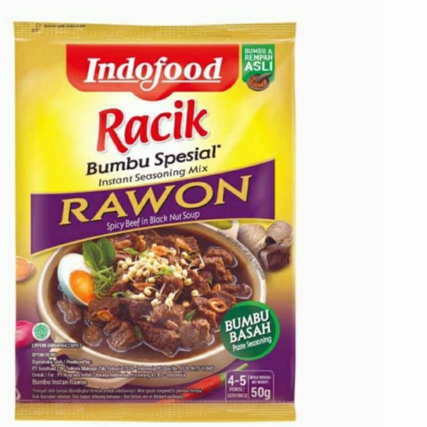 

Bumbu Instant Indofood Rawon (5pcs)