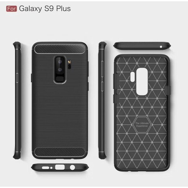 CASE SLIM FIT CARBON IPAKY SAMSUNG GALAXY S9 PLUS SOFTCASE - FA