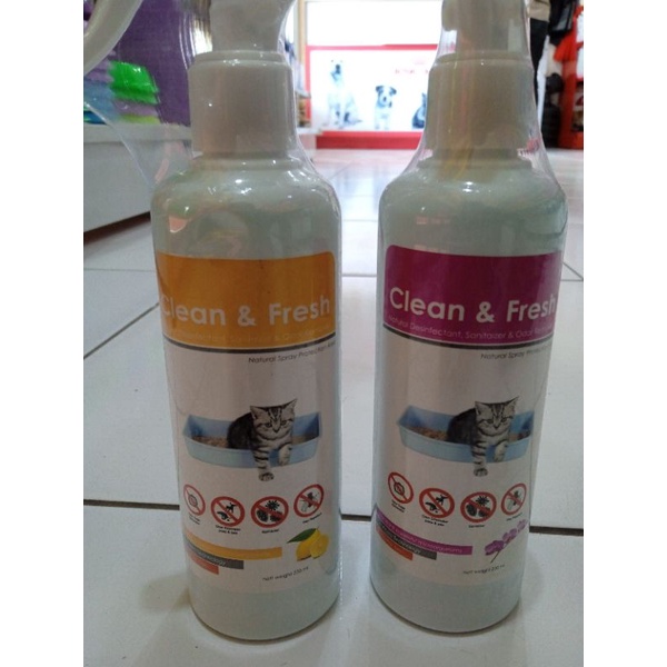 Diatomix clean &amp; fresh anti bakteri spray anti kuman semprotan kandang dan ruangan,pasir