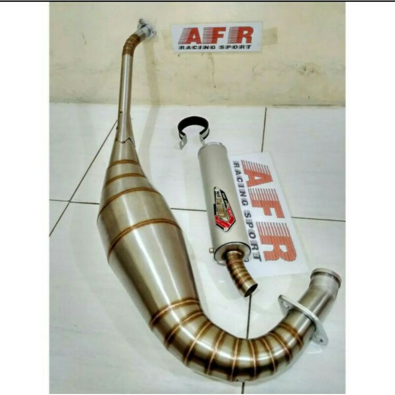 knalpot ninja R RR crempie zz 1 stainless