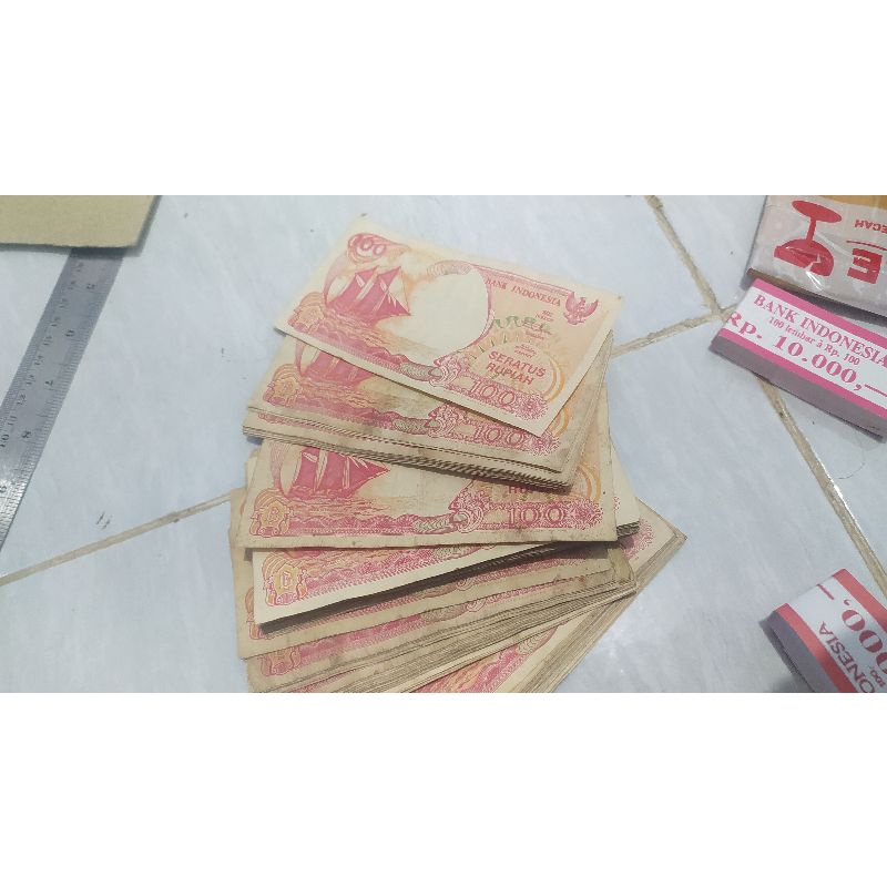 100 Rupiah Pinisi 1992