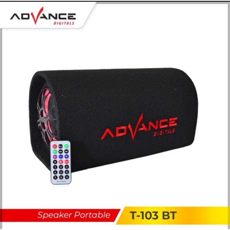 Speaker bluetooth usb Advance T103BT 8inch Portable Original